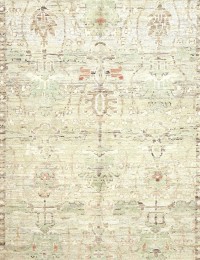 Beige Persien Persisk Tæppe 327 x 208 cm - view 4