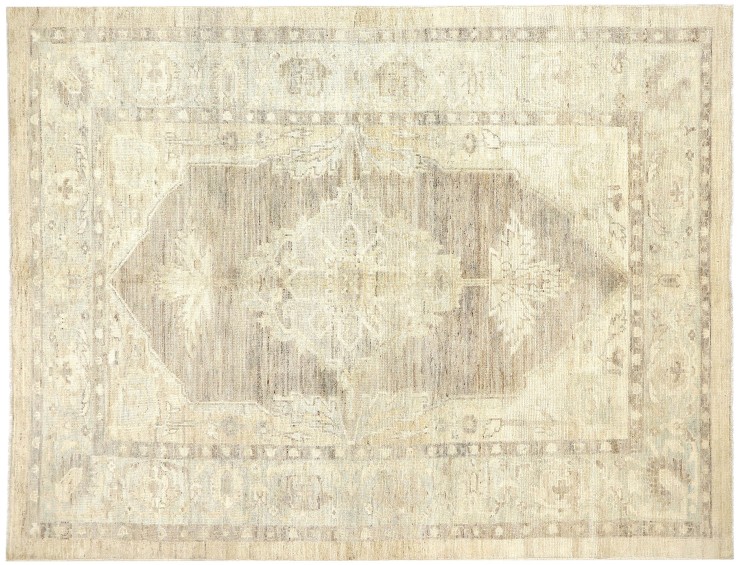 Beige Persa Alfombra Persa 302 x 201 cm