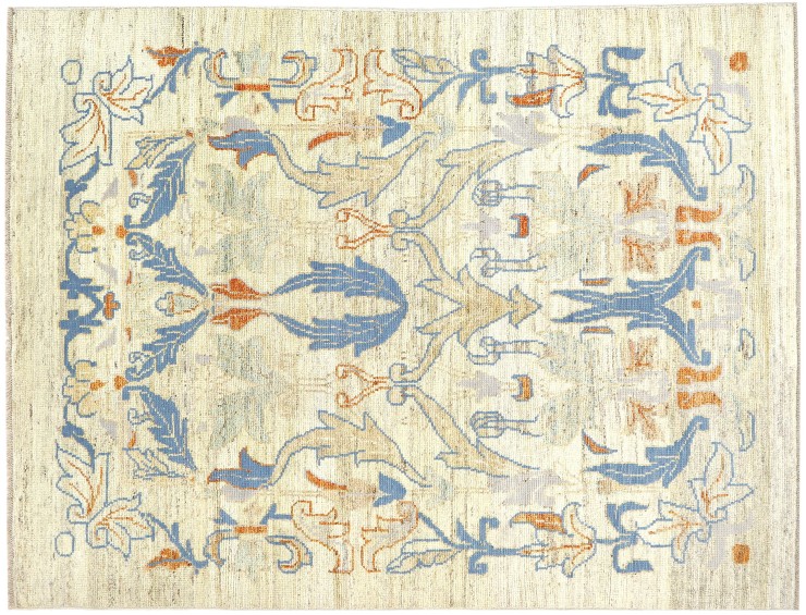 Beige Persa Alfombra Persa 245 x 173 cm