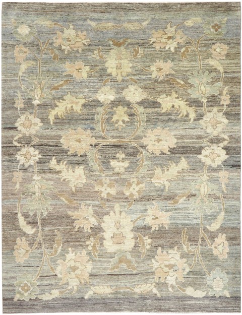 Beige Persien Perserteppich 274 x 216 cm