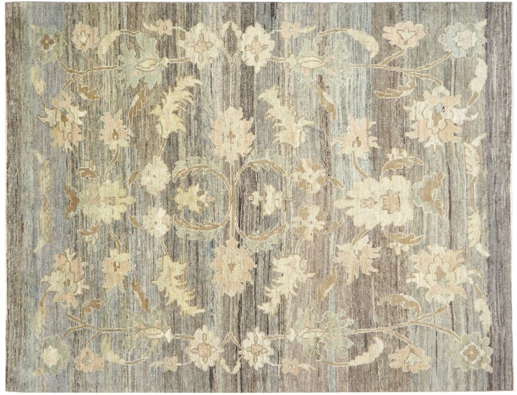 Beige Persa Alfombra Persa 274 x 216 cm