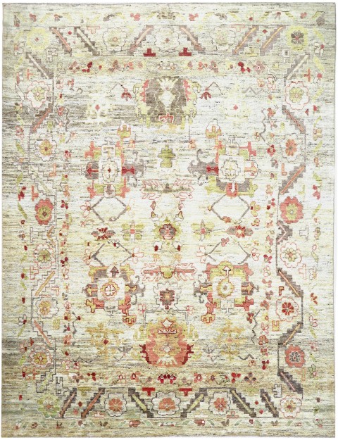 Beige Persien Perserteppich 345 x 270 cm