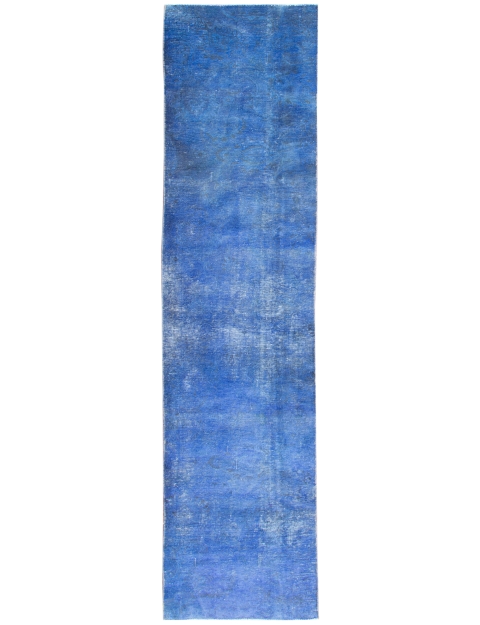Blau Persien Vintage Teppich 434 x 81 cm