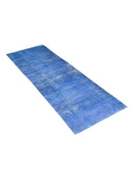 Blau Persien Vintage Teppich 434 x 81 cm - view 3