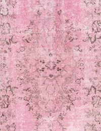 Rosa Türkei Vintage Teppich  180 x 168 cm
