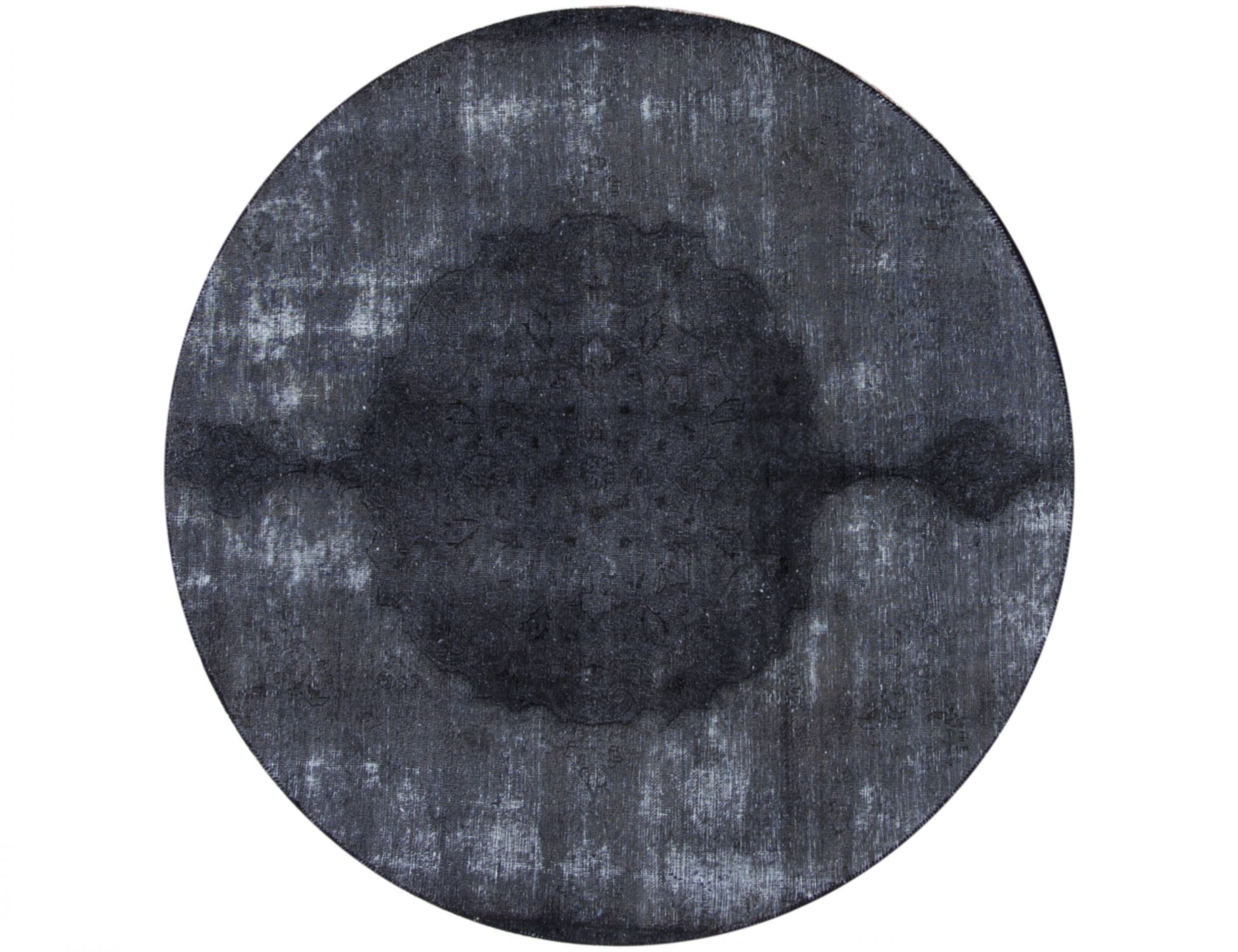 Tappeto Vintage  nero <br/>195 x 195 cm