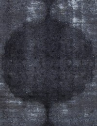 Sort Persien Vintagetæppe 195 x 195 cm - view 3