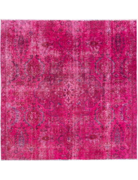 Rot Persien Persischer Vintage Teppich 210 x 216 cm