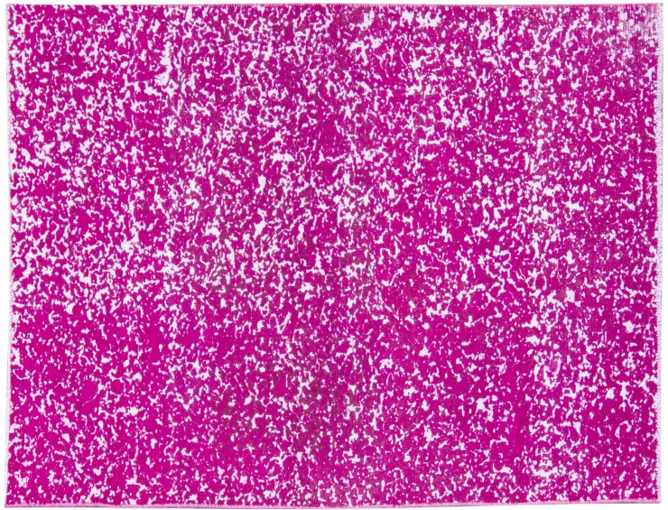 Rose Persan Tapis Persan vintage  206 x 127 cm