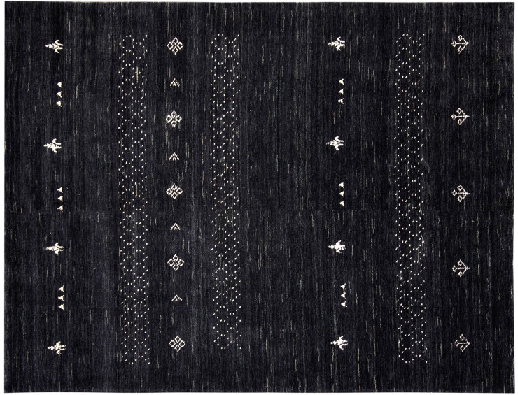 Schwarz text_origin_3 Pure Wolle  230 x 160 cm