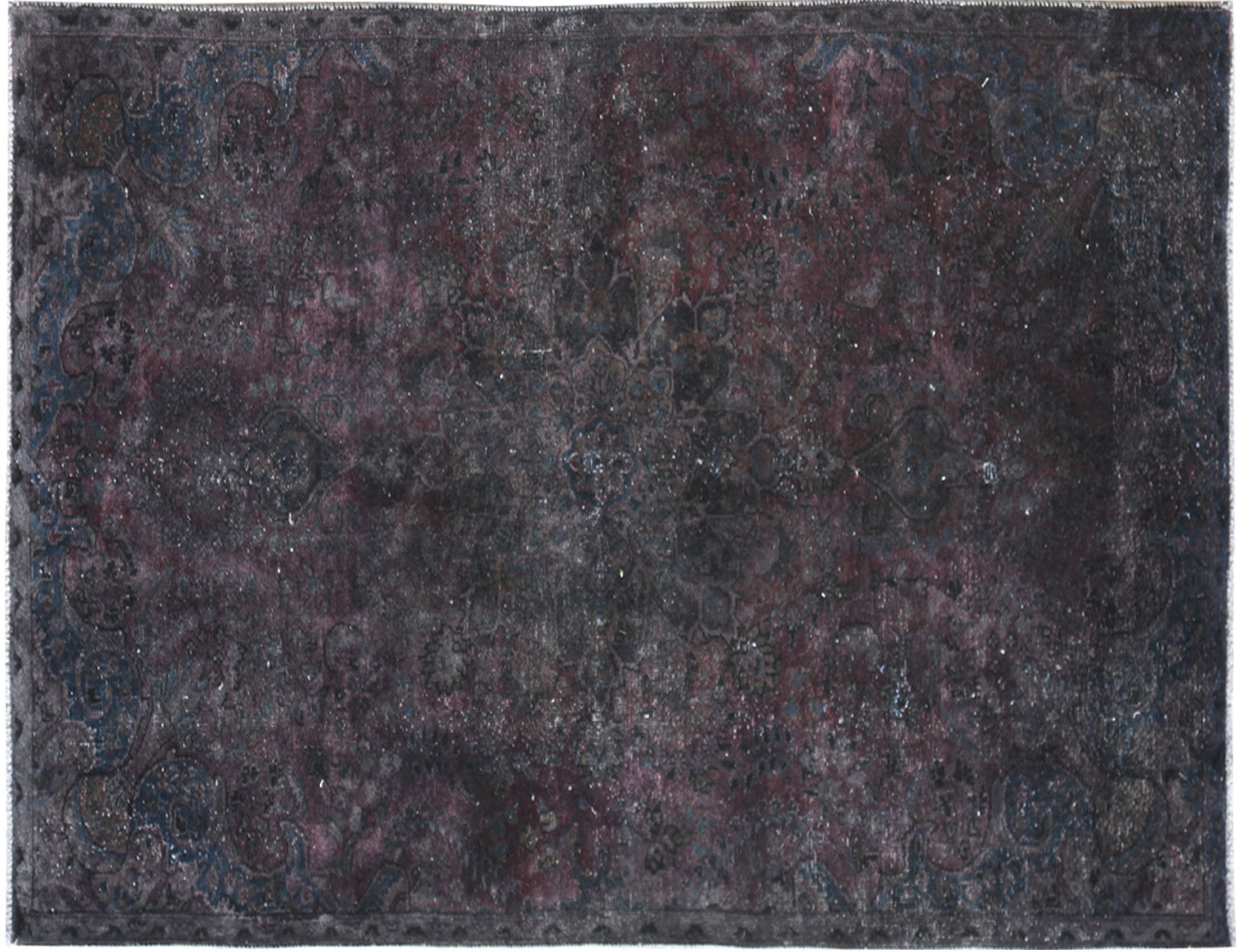 Tappeto Vintage  schwarz <br/>218 x 125 cm