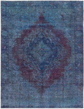 Vintage Tapijt 277 X 186 blauw
