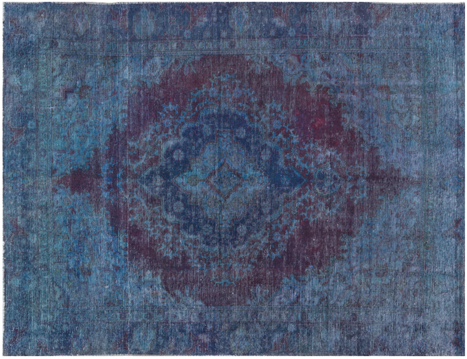 Tappeto Vintage  blu <br/>277 x 186 cm