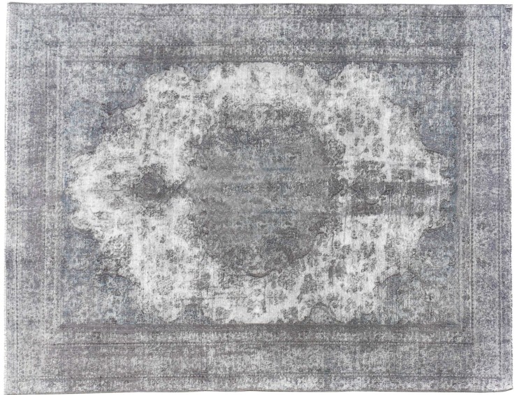 Grijs Perzië Vintage Tapijt 287 x 181 cm