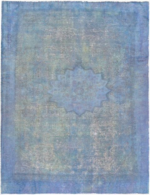 Blau Persien Persischer Vintage Teppich 280 x 185 cm