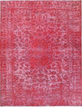 Persisk vintage matta  rosa <br/>270 x 175 cm