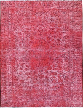 Rosa Persiano Tappeto vintage persiano  270 x 175 cm