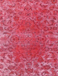 Rosa Persien Persisk vintage matta  270 x 175 cm