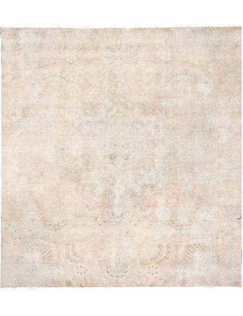 Beige Persien Persischer Vintage Teppich 260 x 225 cm