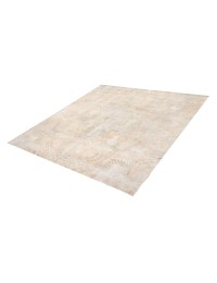 Beige Persan Tapis Persan vintage  260 x 225 cm