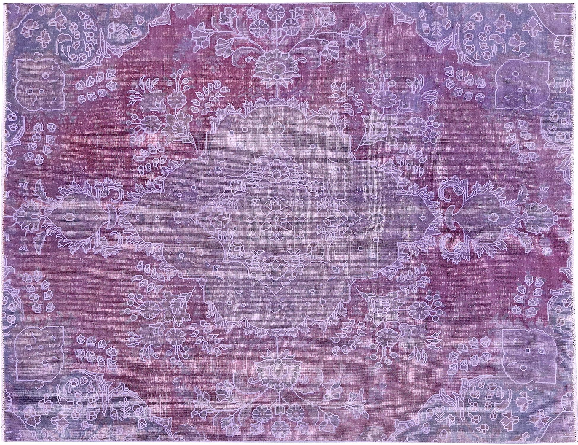 Tappeto vintage persiano  viola <br/>260 x 207 cm