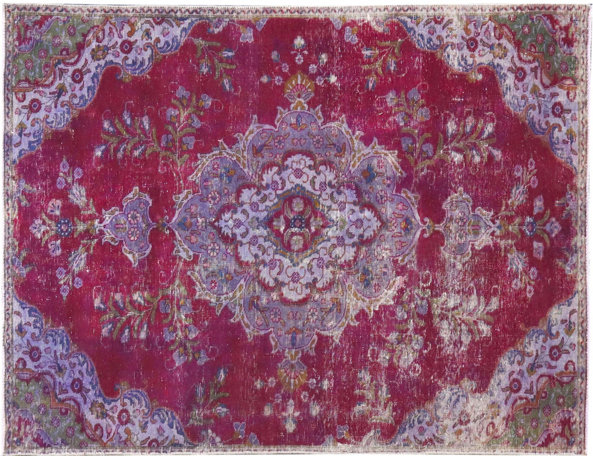 Tappeto vintage persiano  viola <br/>266 x 160 cm