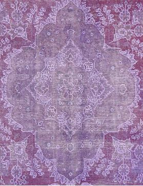 Persian Vintage Carpet  purple  <br/>260 x 207 cm