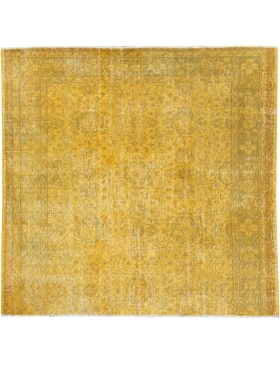 Keltainen Turkki Vintage Carpet 154 x 163 cm