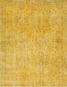 Keltainen Turkki Vintage Carpet 154 x 163 cm - view 4