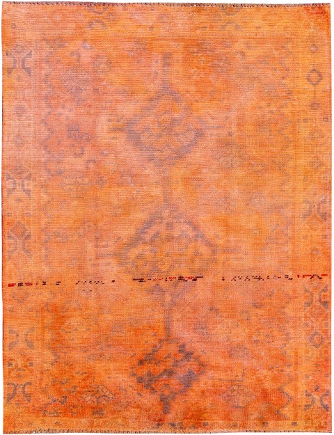 Orange Persien Vintage Teppich  175 x 114 cm