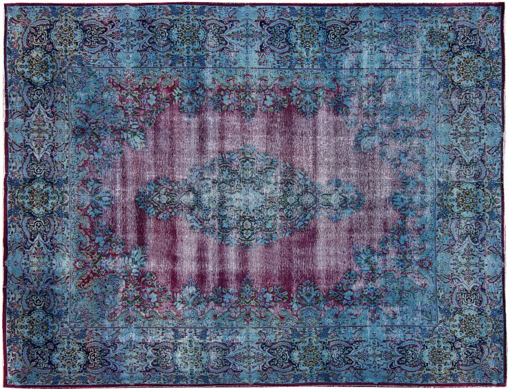 Blau Persien Vintage kerman  409 x 300 cm