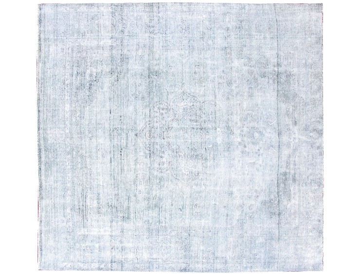 Blau Persien Vintage Perserteppich  330 x 293 cm