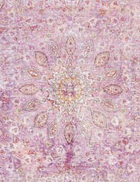 Lila Persien Persischer Vintage Teppich  220 x 176 cm