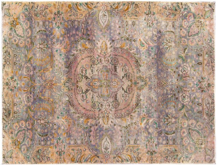 Beige Perzië Perzisch Vintage Tapijt  235 x 140 cm