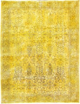 Tappeto vintage persiano  giallo <br/>268 x 157 cm
