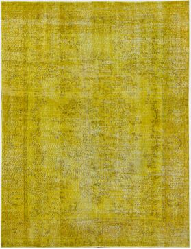 Tapis Persan vintage  jaune <br/>265 x 207 cm