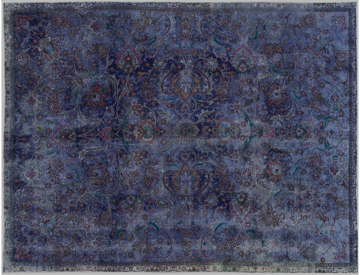 Blau Persien Persischer Vintage Teppich  315 x 223 cm