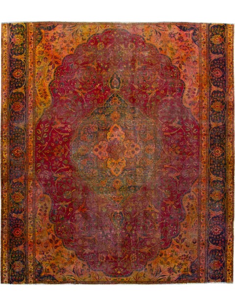 Mehrfarbig Persien Vintage Teppich 300 x 280 cm