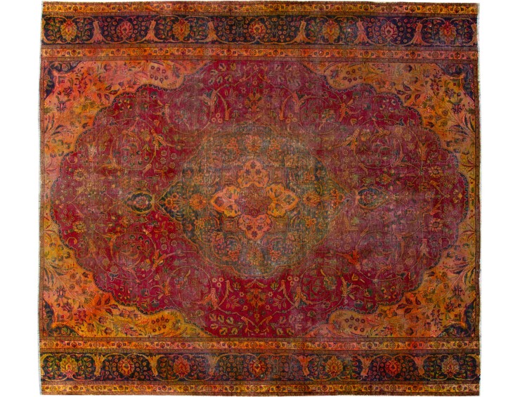Multicolor Persa Alfombra Vintage 300 x 280 cm