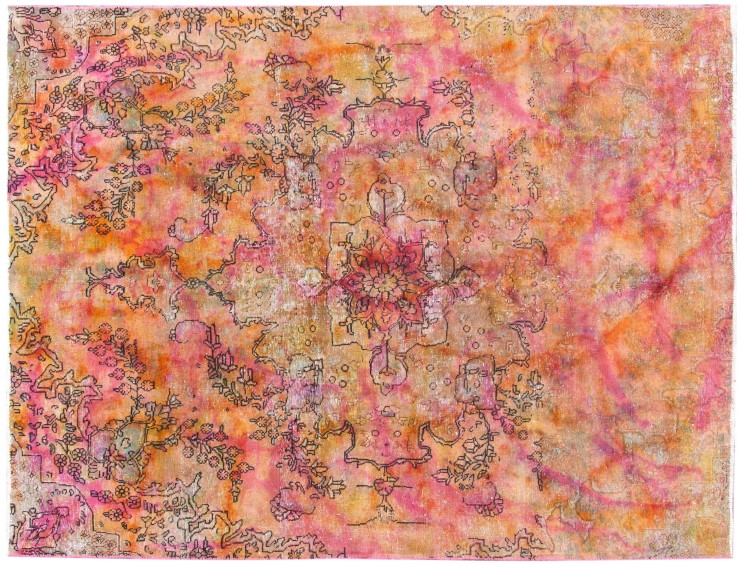 Multicolor Persa Alfombra persa vintage  300 x 220 cm