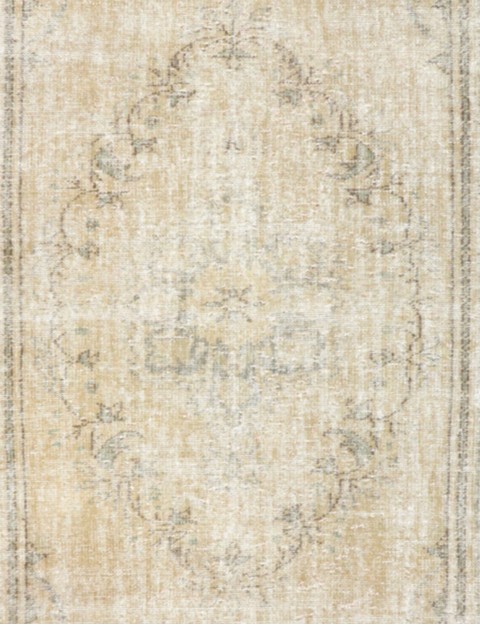 Beige Turco Tappeto vintage persiano  290 x 162 cm