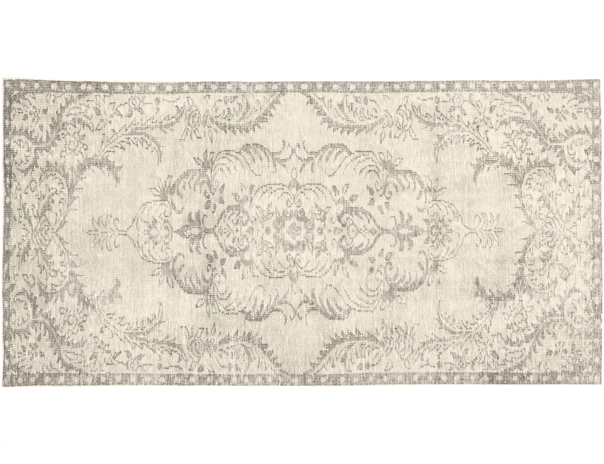 Tappeto vintage persiano  beige <br/>253 x 130 cm