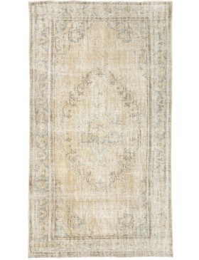 Beige Turc Tapis Persan vintage  290 x 162 cm
