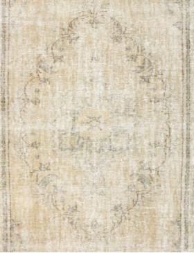 Beige Turc Tapis Persan vintage  290 x 162 cm