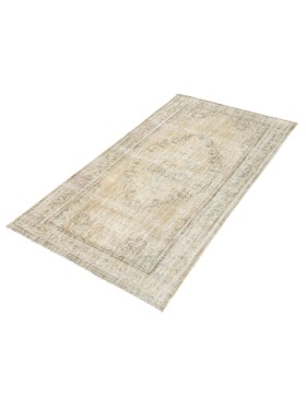 Beige Turc Tapis Persan vintage  290 x 162 cm