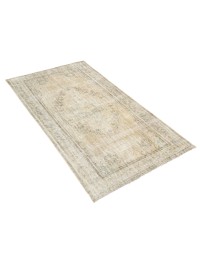 Beige Turkiet Persisk vintage matta  290 x 162 cm