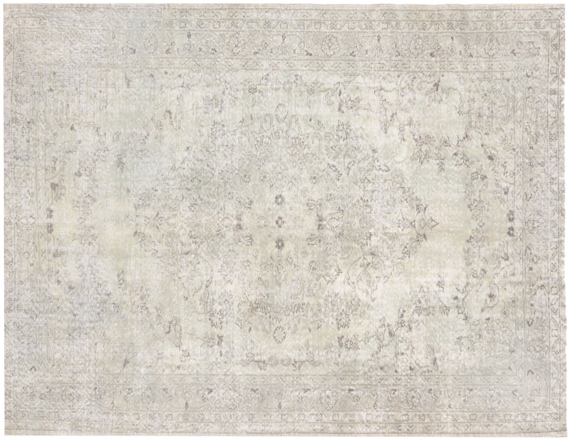 Tappeto vintage persiano  verde <br/>280 x 176 cm