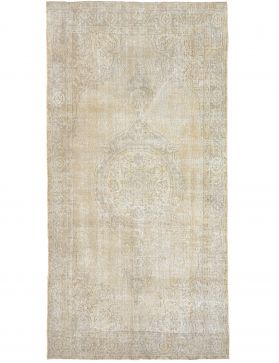 Tappeto vintage persiano 275 x 140 beige