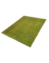 Green Turkey Persian Vintage Carpet 293 x 188 cm - view 1
