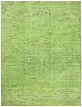 Tappeto vintage persiano 285 x 165 verde
